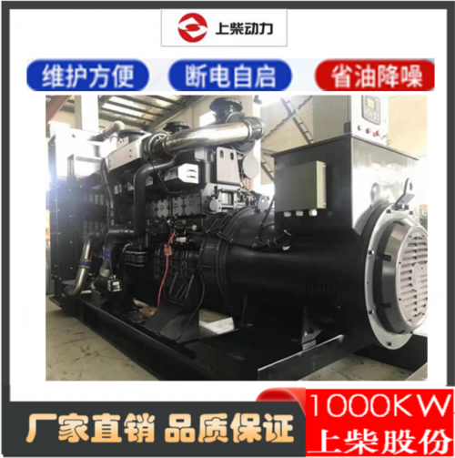 海東1000千瓦上柴發(fā)電機(jī)組